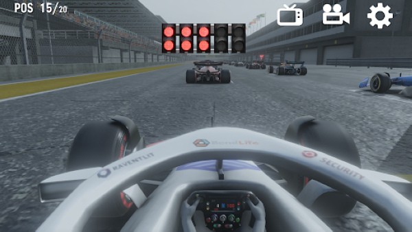 f1方程式赛车模拟游戏